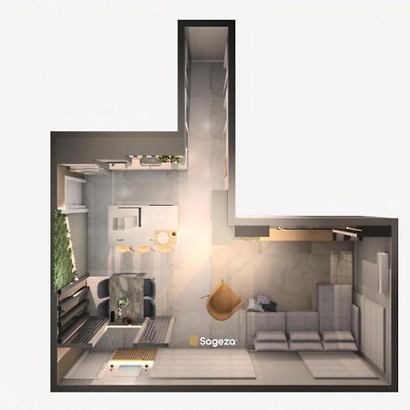 Апартаменты Apartamento Moderno 02 Quartos Colchao Premium Ortopedico Писаррас Экстерьер фото